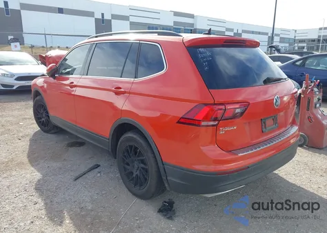 2019 Volkswagen Tiguan 2.0T Se/2.0T Sel/2.0T Sel R-Line/2.0T Sel R-Line Black из США, поврежденный, VIN 3VV2B7AX9KM128066